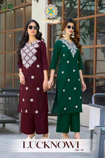 Passion tree lucknowi vol-1 coord set boutique clothing suppliers  - wholesale export